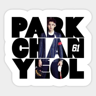 EXO Chanyeol Full Name OT12 Sticker